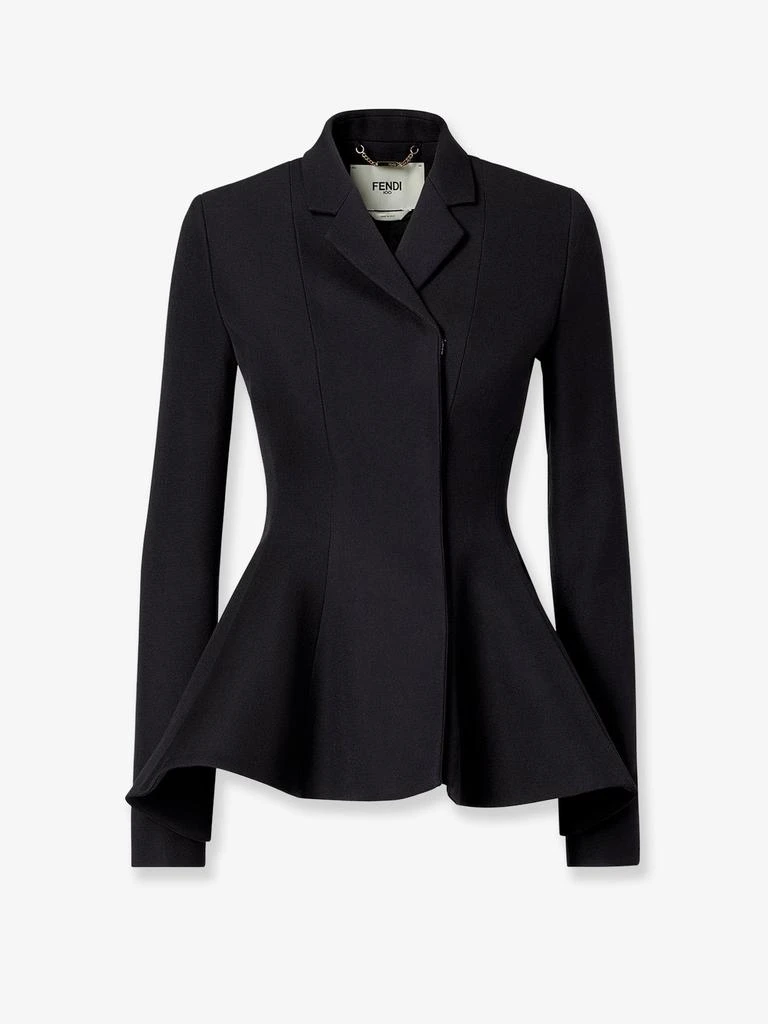 Fendi Grain De Poudre wool blazer 1