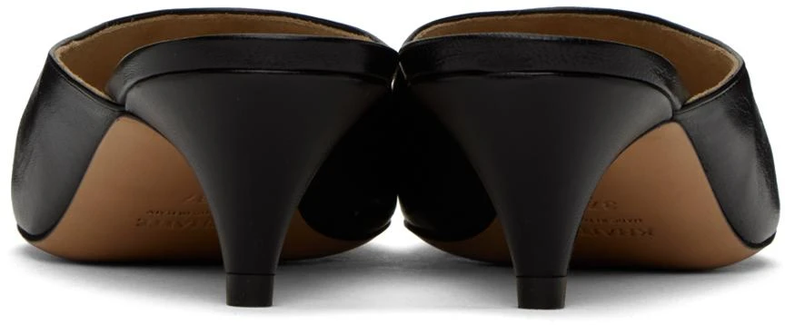Khaite Black 'The River' Mules 2