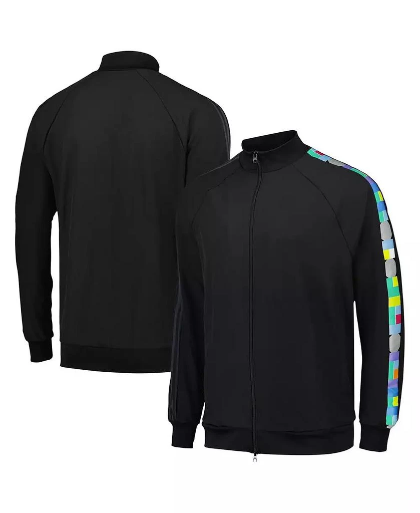 Adidas Men's Black Peter Saville x Manchester United Full-Zip Track Jacket 1