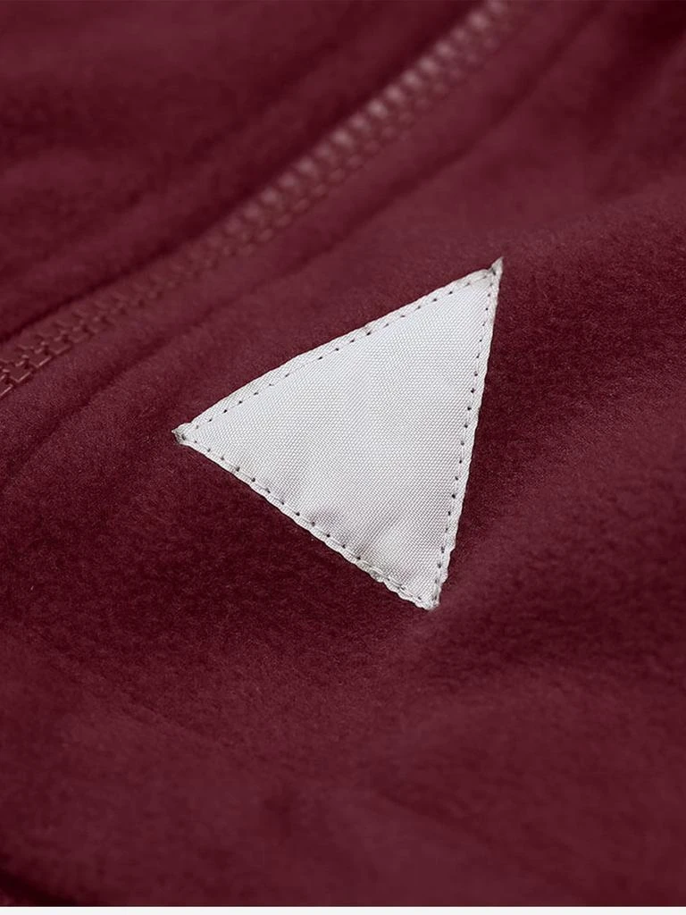 Zeco Schoolwear Zeco Kids School Polar Fleece Jacket in Maroon 3