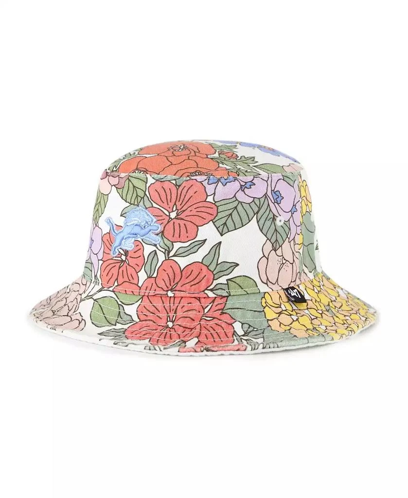47 Brand Women's White Detroit Lions Florentina Bucket Hat 1
