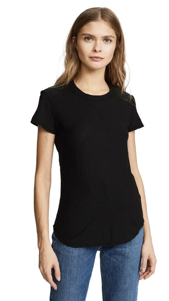 James Perse Sheer Slub Crew Neck Tee 6