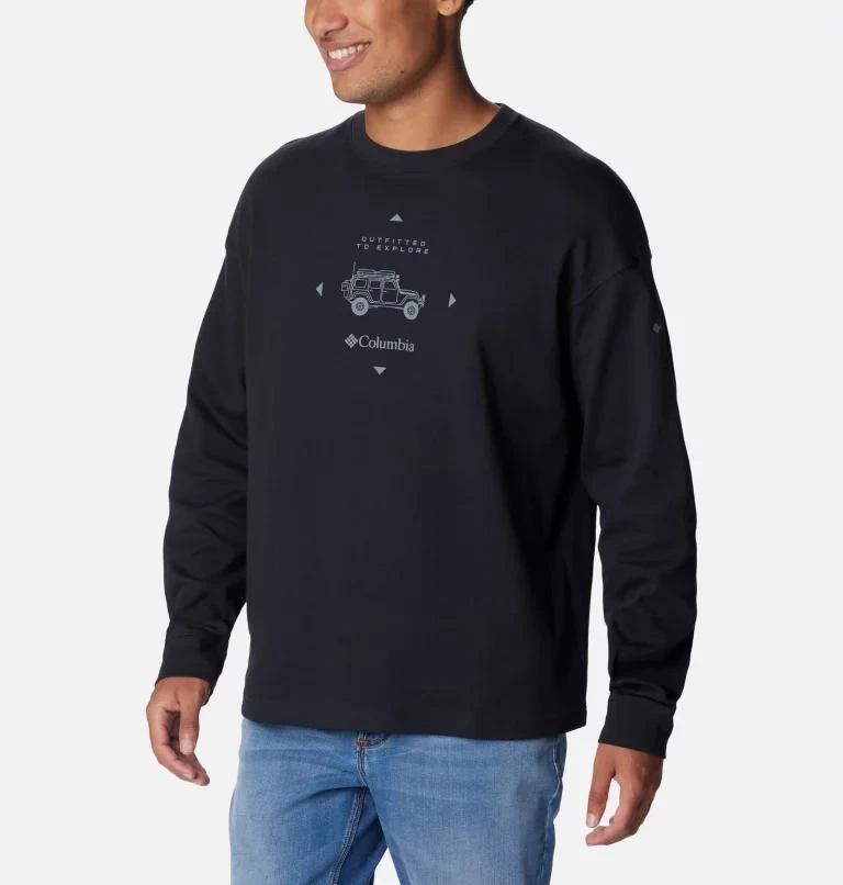 Columbia Columbia Men's Duxbery  Relaxed Long Sleeve Crew- 5