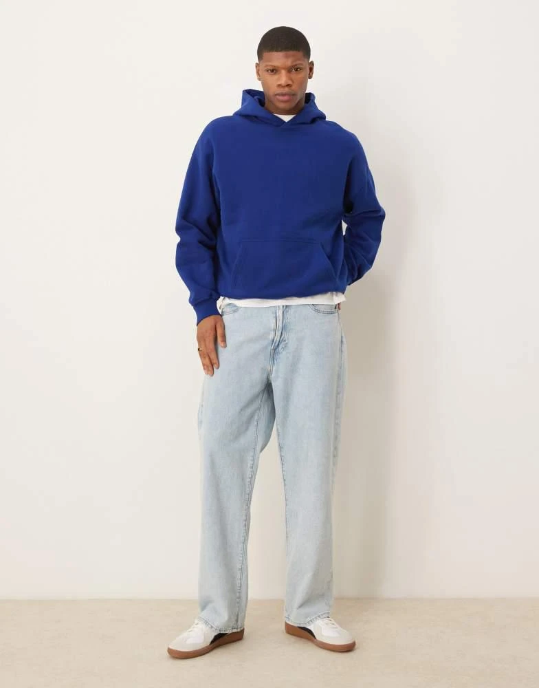 Abercrombie & Fitch Abercrombie & Fitch essentials hoodie washed blue 4
