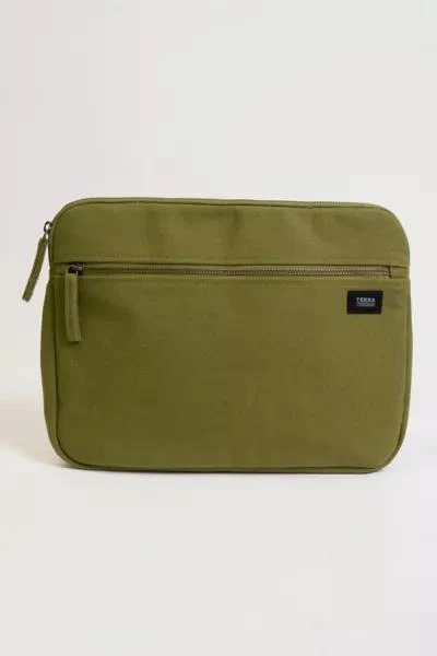 Terra Thread Terra Thread 13" Organic Cotton Canvas Laptop Sleeve 1