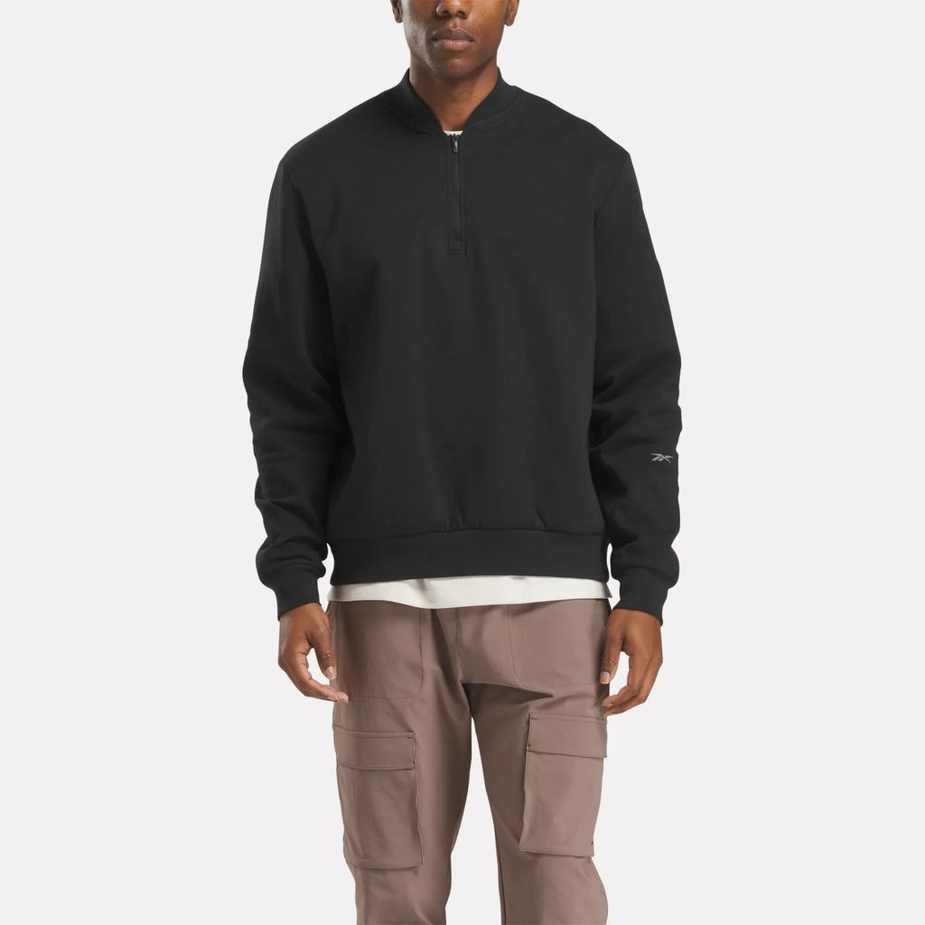 Reebok Men's Active Collective DreamBlend 1/4 Zip Sweatshirt