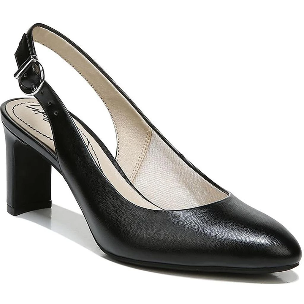 LifeStride Gigi Sling  Womens Cushioned Footbed Slip On Dress Heels 3