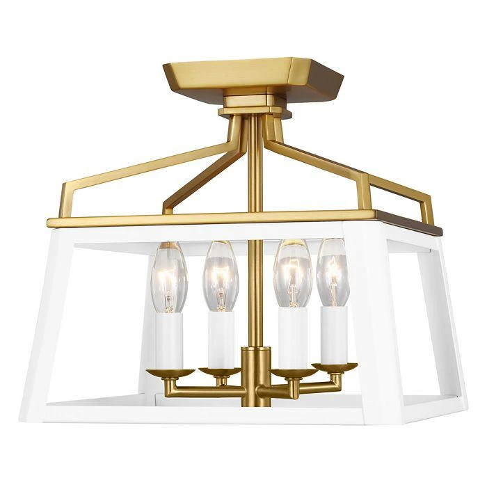 Chapman & Myers Carlow Flush Four Light Mount 1