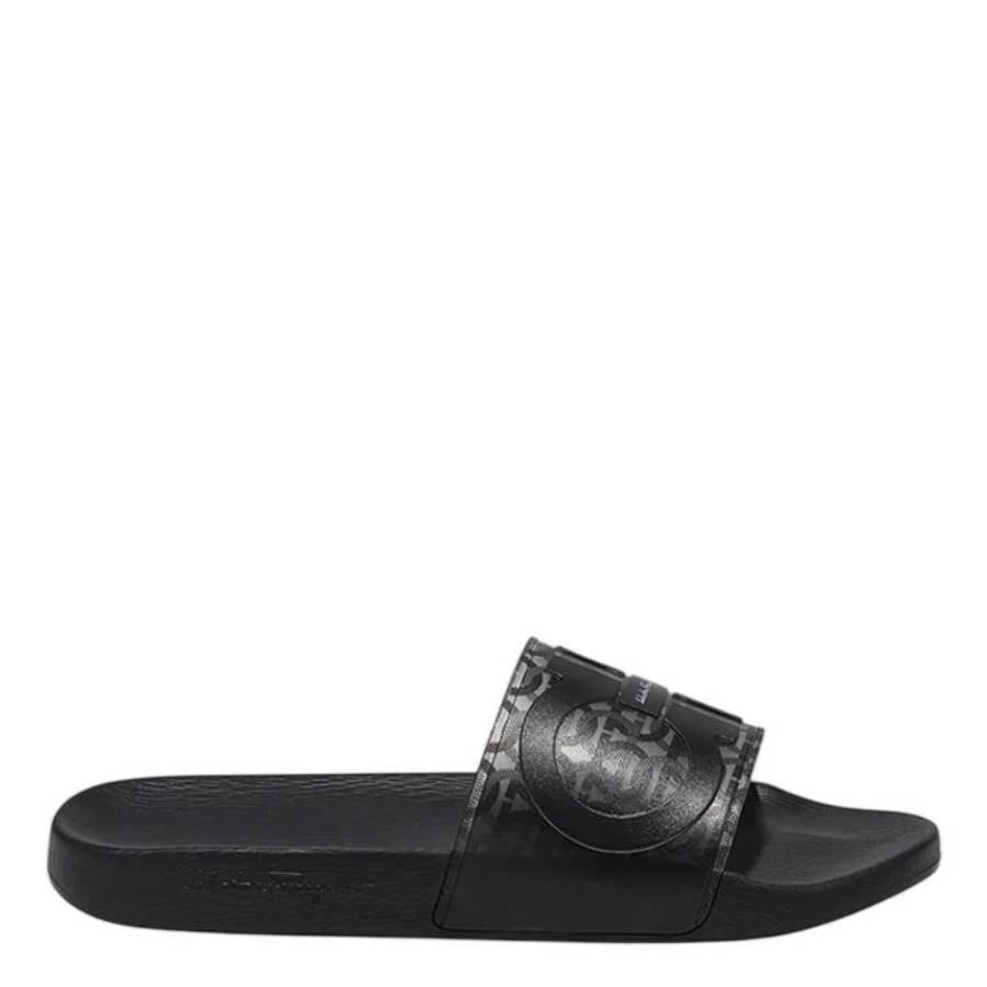 Salvatore Ferragamo Transparent PVC Gancini Slides