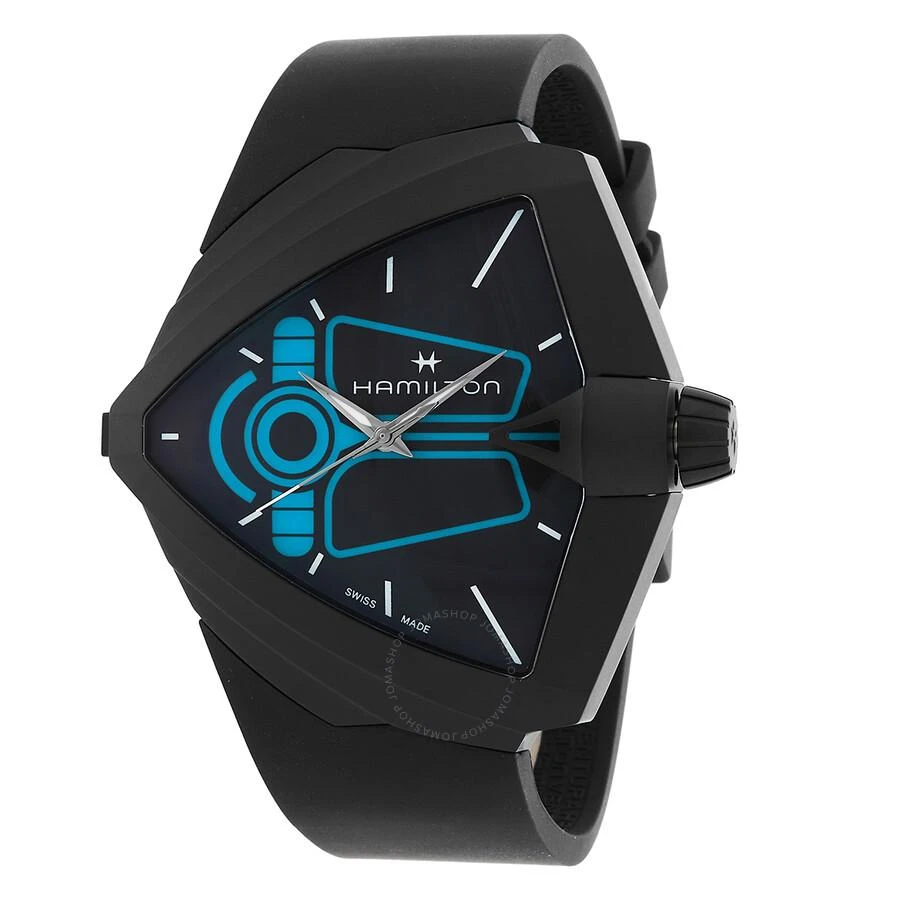 Hamilton Hamilton Ventura Quartz Black Dial Men's Watch H24614330 1