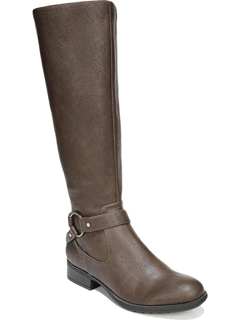 LifeStride X-Felicity Womens Faux Leather Tall Knee-High Boots 1