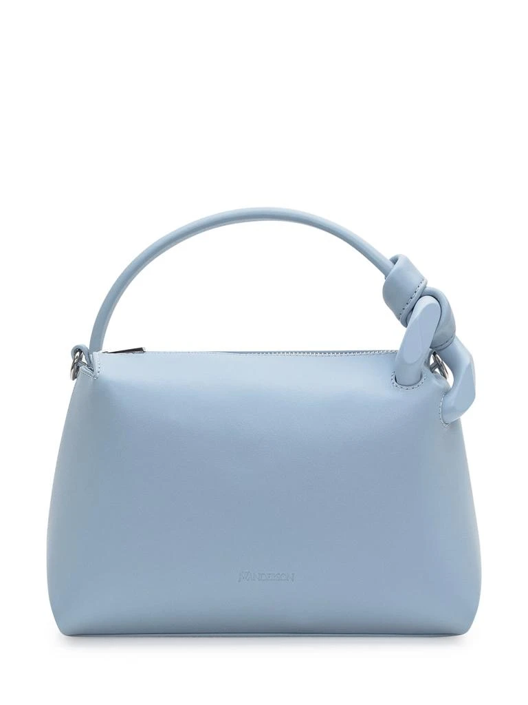 JW Anderson Light Blue Leather corner Small Bag 1