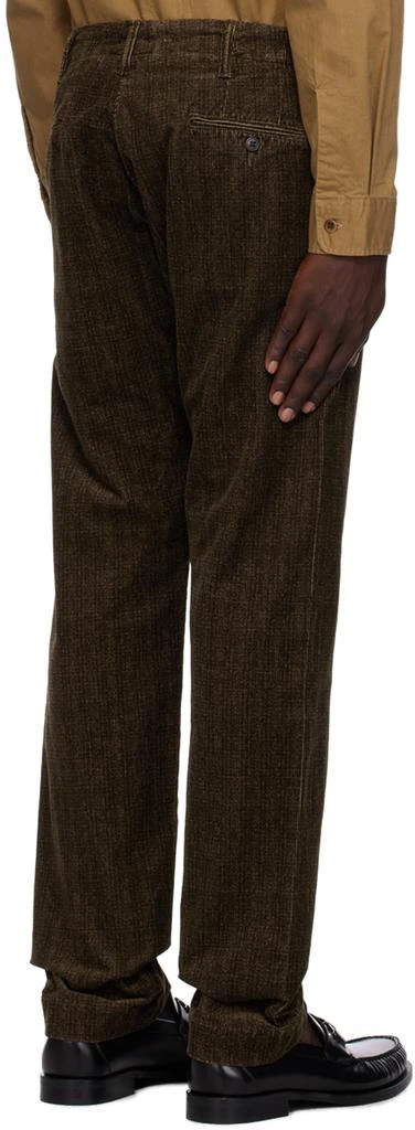 RRL Brown Five-Pocket Trousers 3