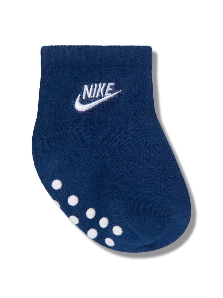 Nike Kids Nike Kids 3-Pair Toddler Gripper Ankle Socks 4