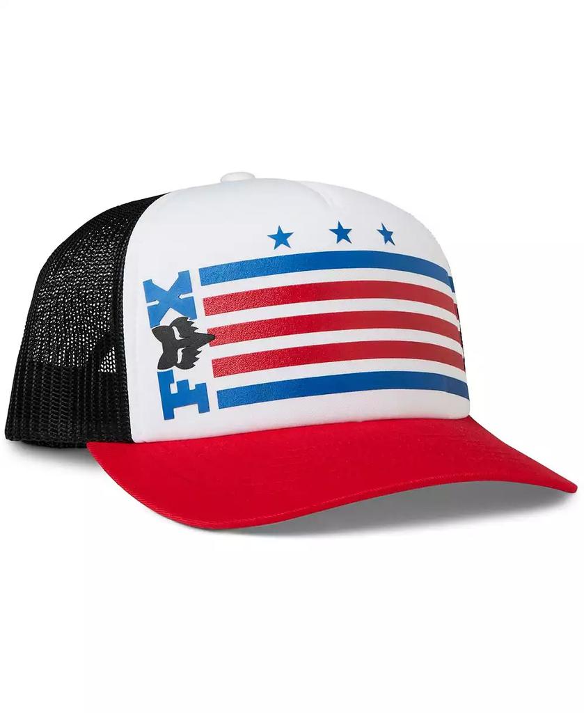 Fox Men's White, Red Unity Snapback Hat