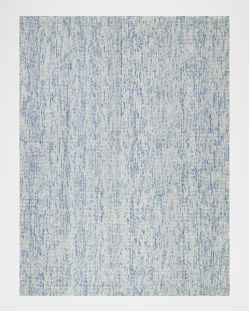 Exquisite Rugs Andora Hand-Tufted Blue/Ivory Rug, 9' x 12''