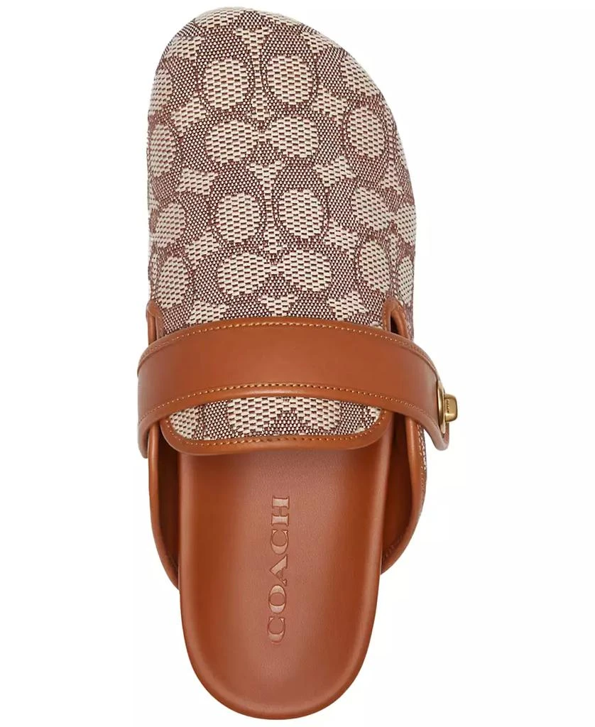 Coach Women's Blake Turnbuckle Clog Flats 4