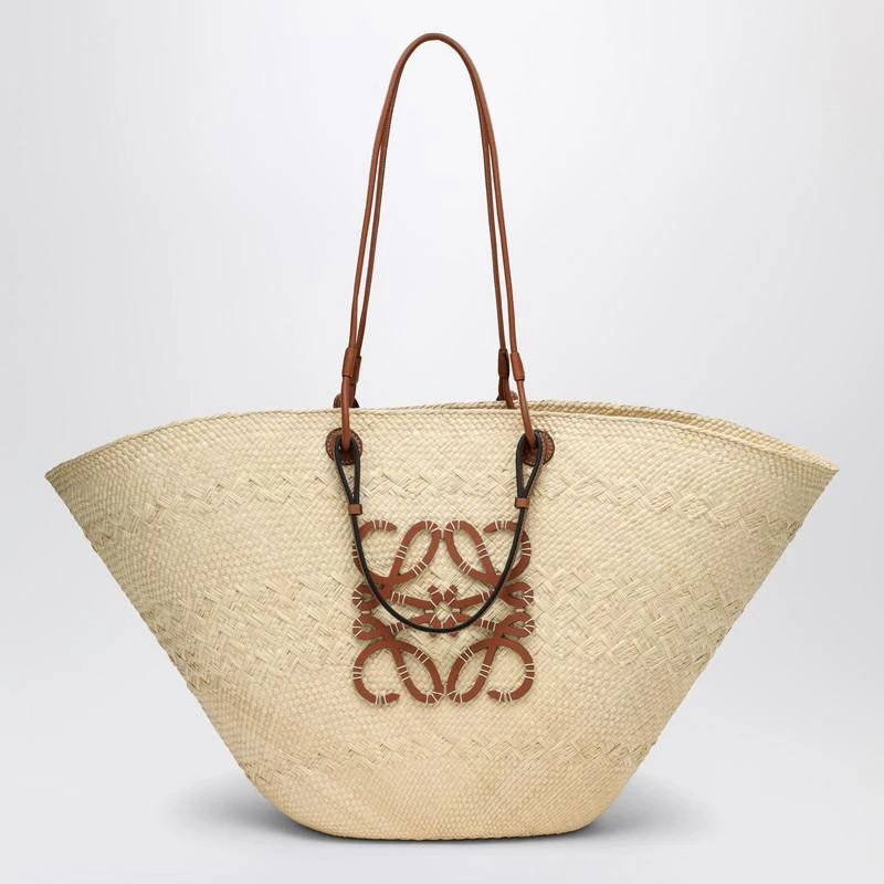 Loewe Large Anagram Basket tote in Iraca Palm 1