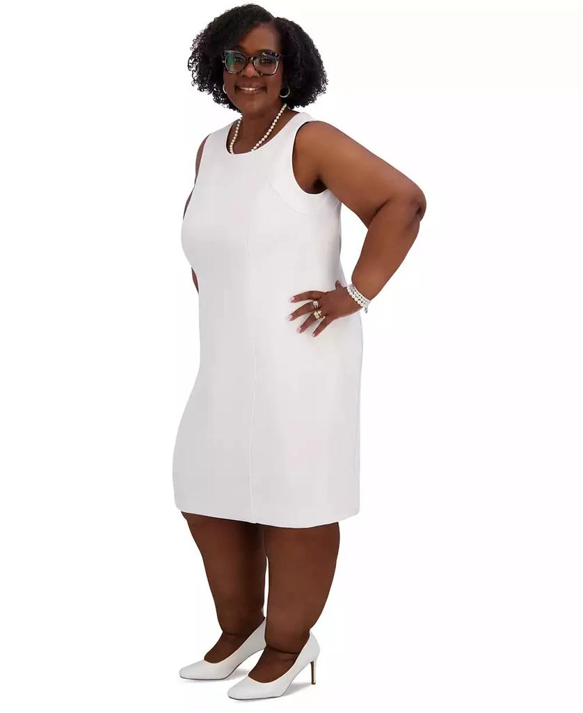 Kasper Women's Piped Sheath Dress, Regular & Plus Size 5