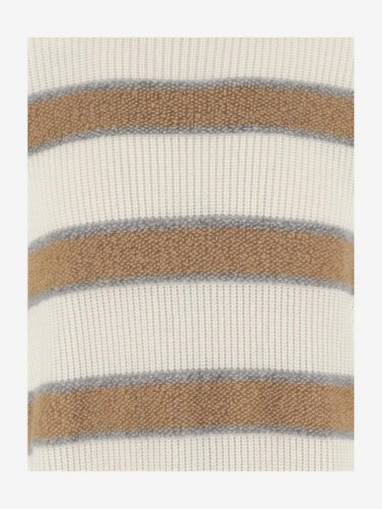 MALO Malo Striped Crew Neck Sweater 3