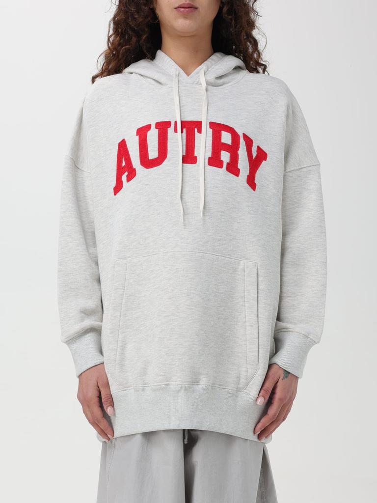 その他 AUTRY Melange grey cotton Main Wom sweatshirt (SWPW 75JJ) Autry Melange Grey Cotton Main Wom Sweatshirt - Hoodies