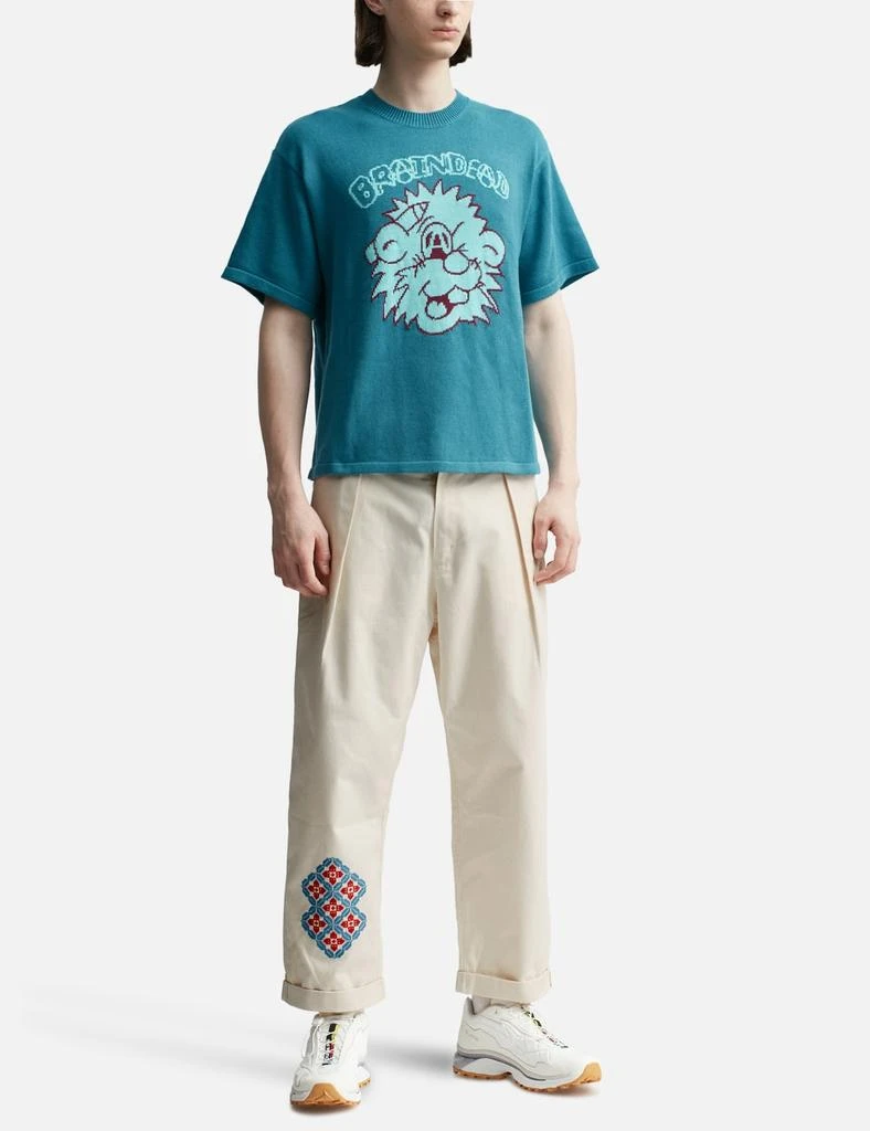 Brain Dead ANARCHY WINK SHORT SLEEVE KNIT SWEATER 5