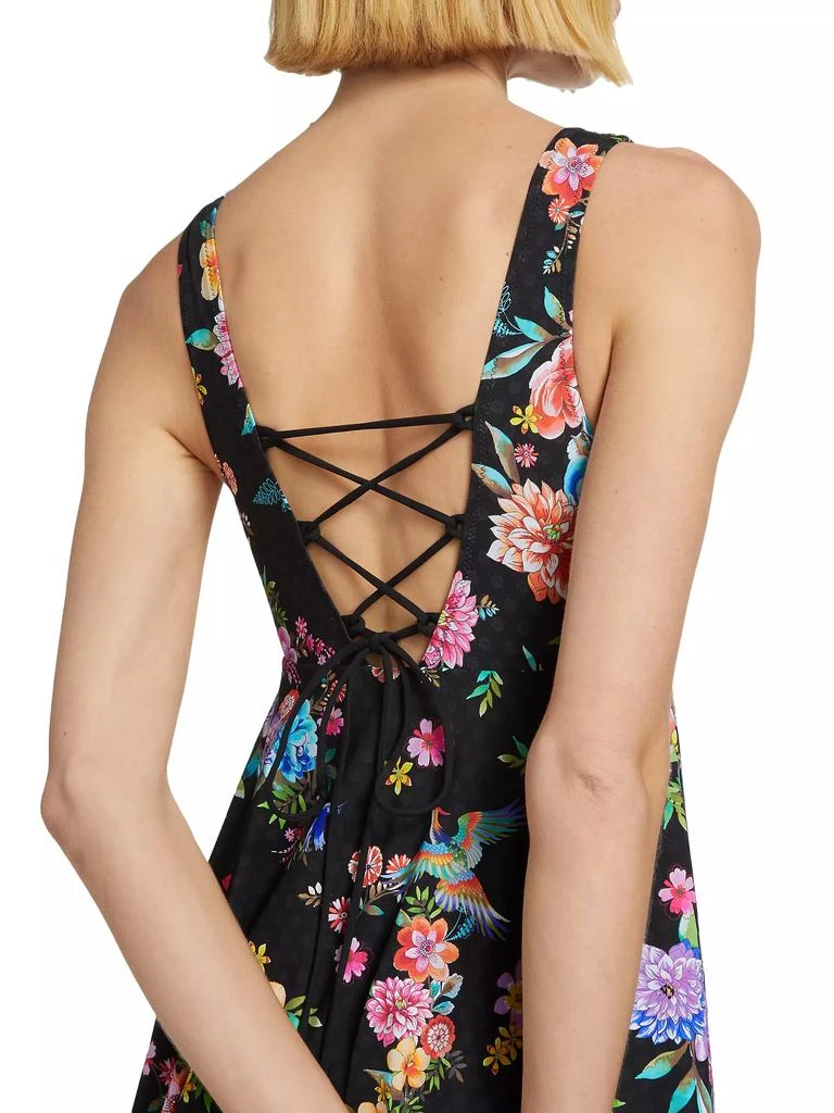 Johnny Was Sognatore Layered One-Piece Swimsuit 5