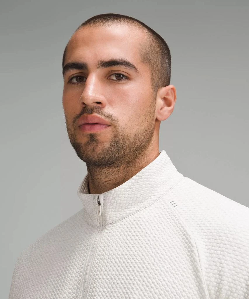 Lululemon Textured Double-Knit Cotton Half Zip 27