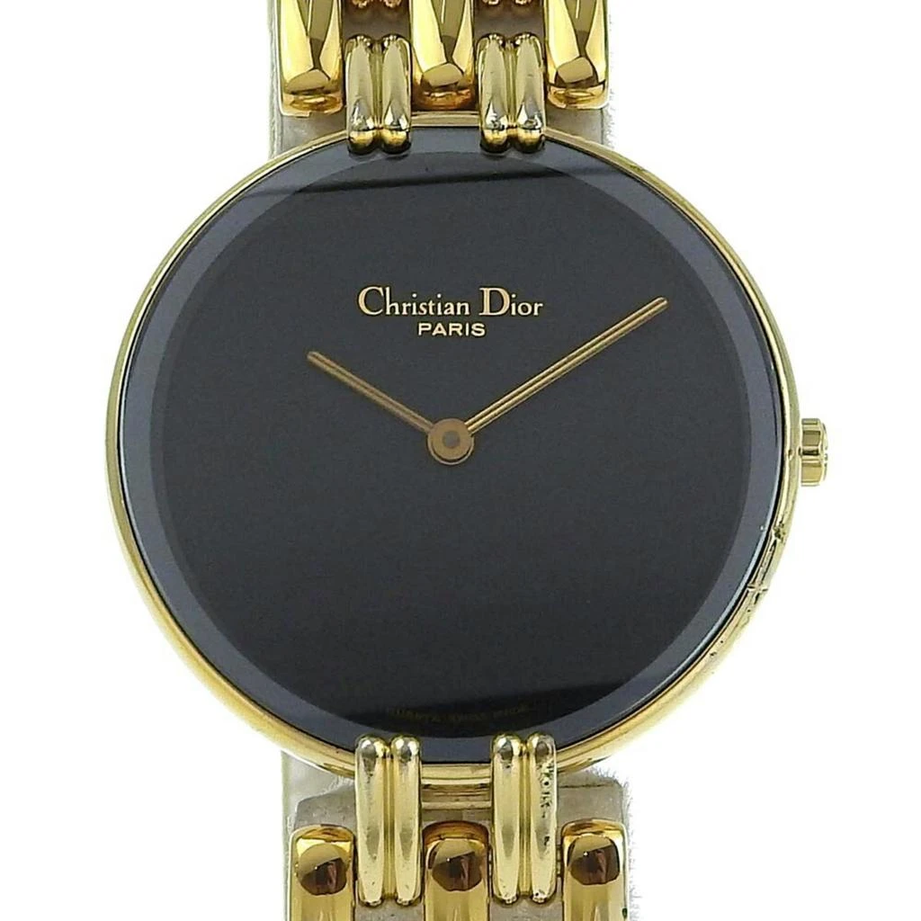 Dior gold Plated Wristwatch (Pre-Owned)