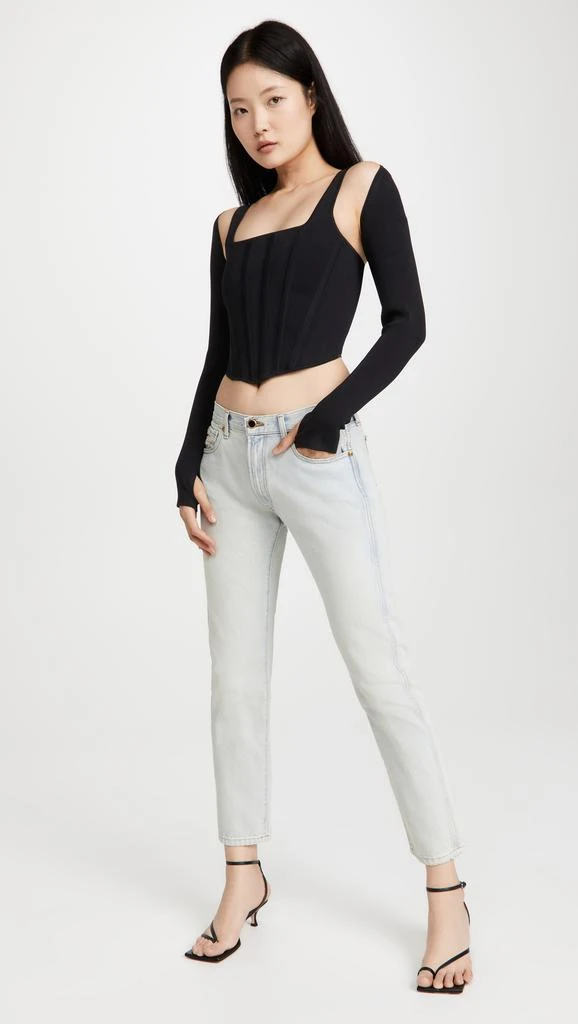 Dion Lee Pointelle Corset Top 4