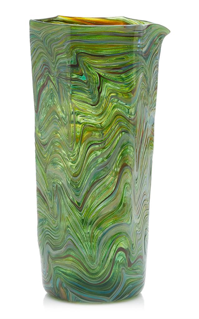 MoDA Moda Domus - Calcedonio Glass Water Pitcher - Green - Moda Operandi