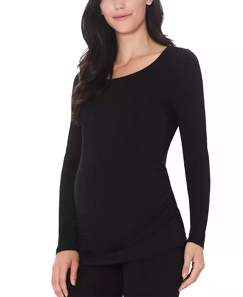 Cuddl Duds Cuddle Duds Women's Softwear Long-Sleeve Maternity Top 1