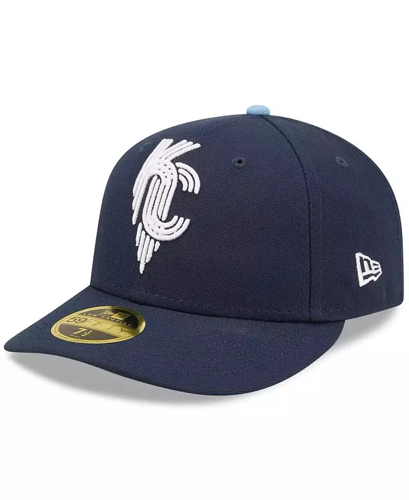 New Era Men's Navy Kansas City Royals City Connect Low Profile 59FIFTY Fitted Hat 1