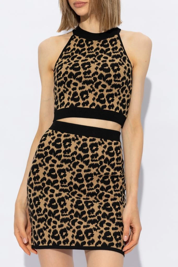 Max Mara Short top with animal motif `Tenna` 3