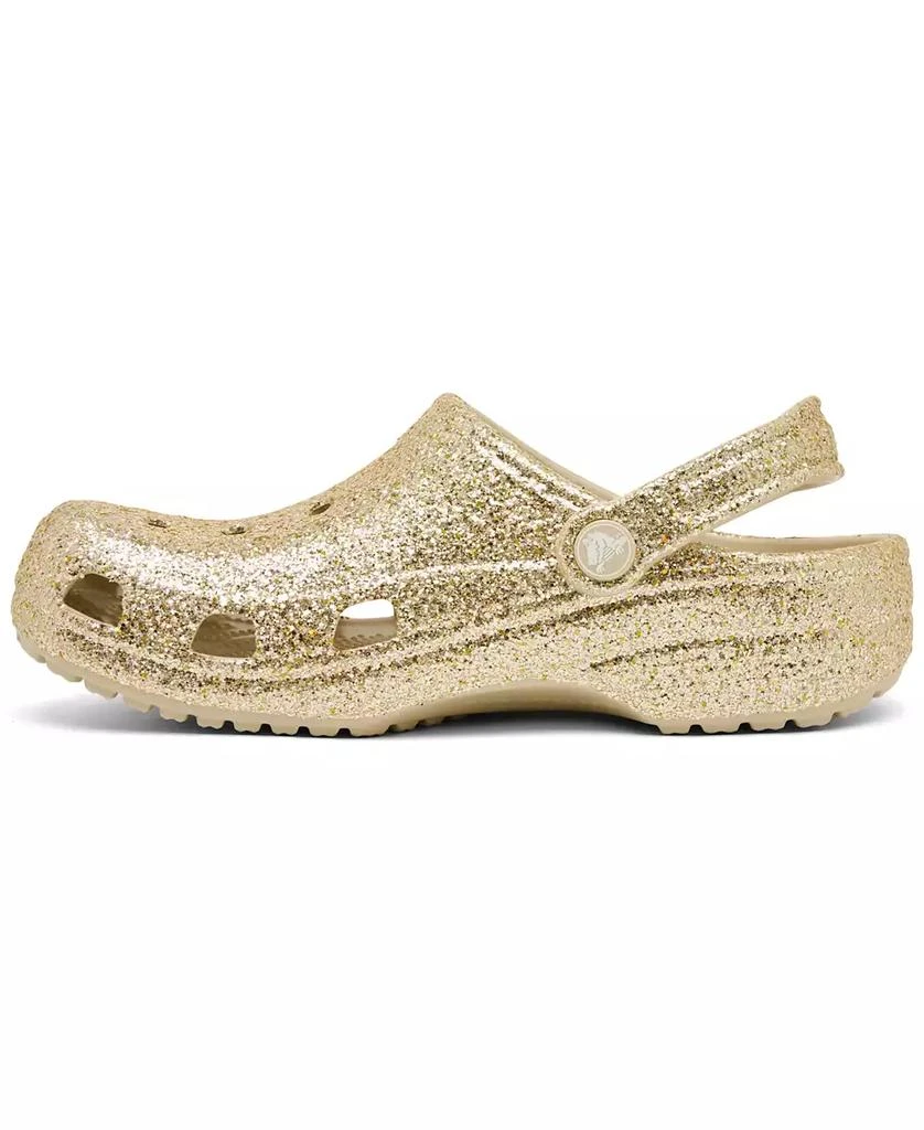 Crocs Little Girls Chunky Glitter Classic Clogs from Finish Line 2