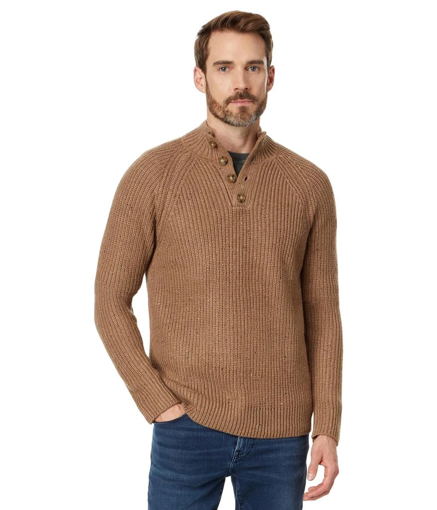 Lucky Brand Nep 1/4 Mock Neck Sweater 1