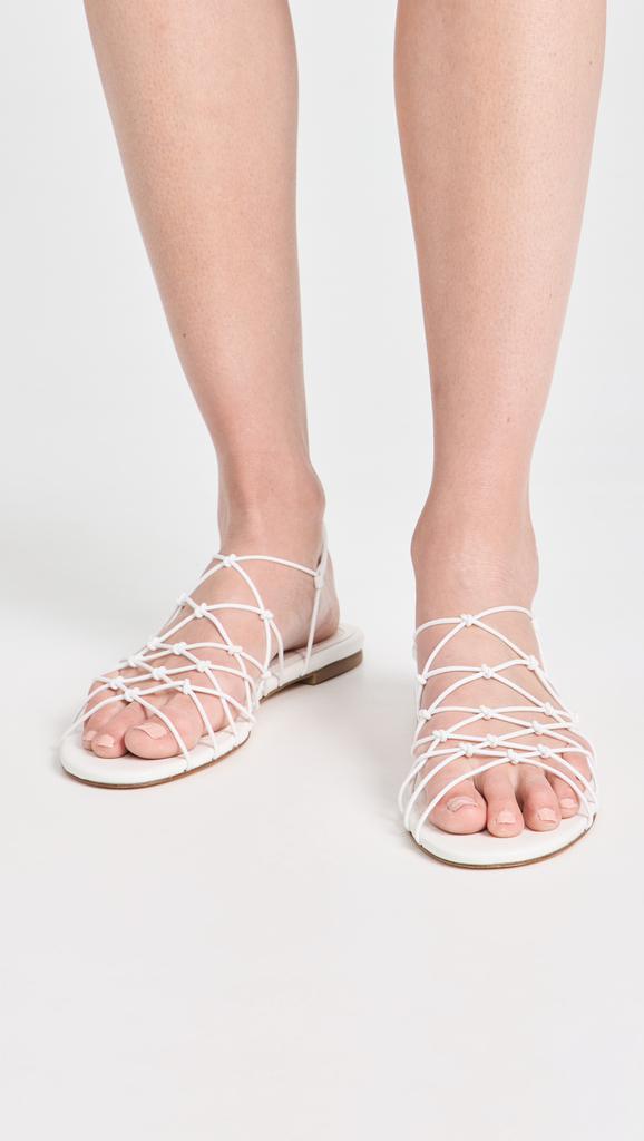 STAUD Gio Knot Sandals