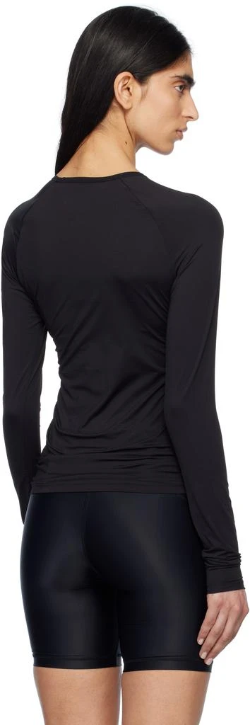 District Vision Black Aloe Long Sleeve Fitted Sport T-shirt 3