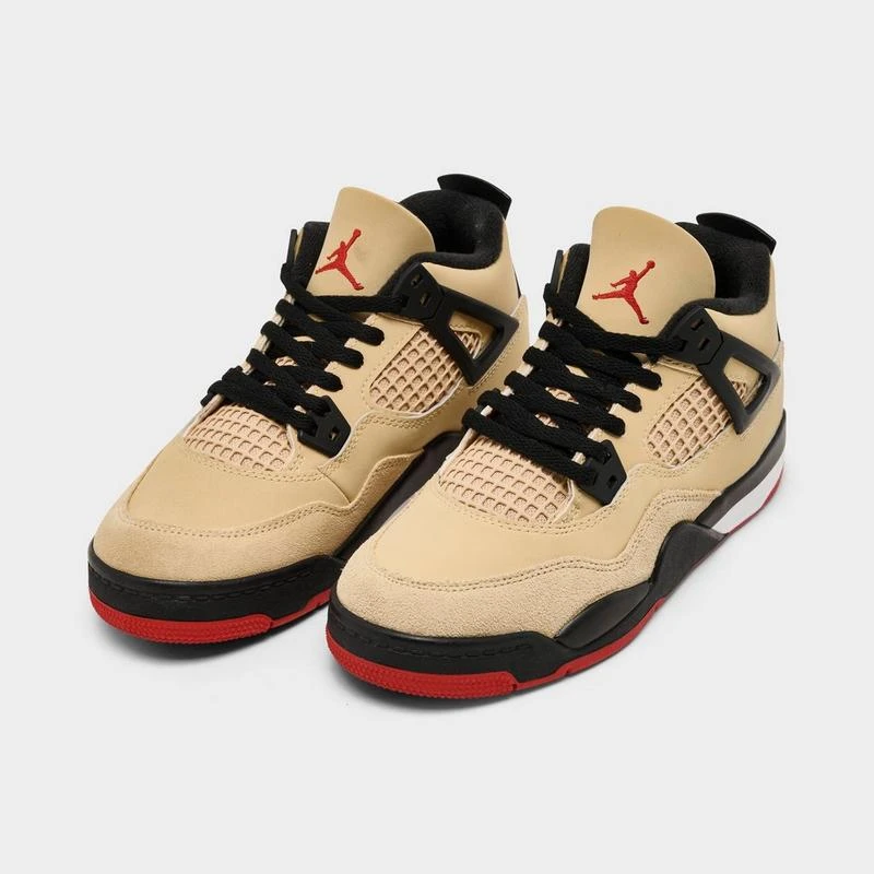 Jordan Little Kids' Air Jordan Retro 4 Basketball Shoes 2