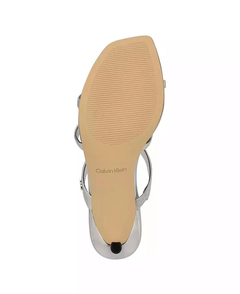 Calvin Klein Women
s Hiledy Caged Slip-On Stiletto Sandals 5