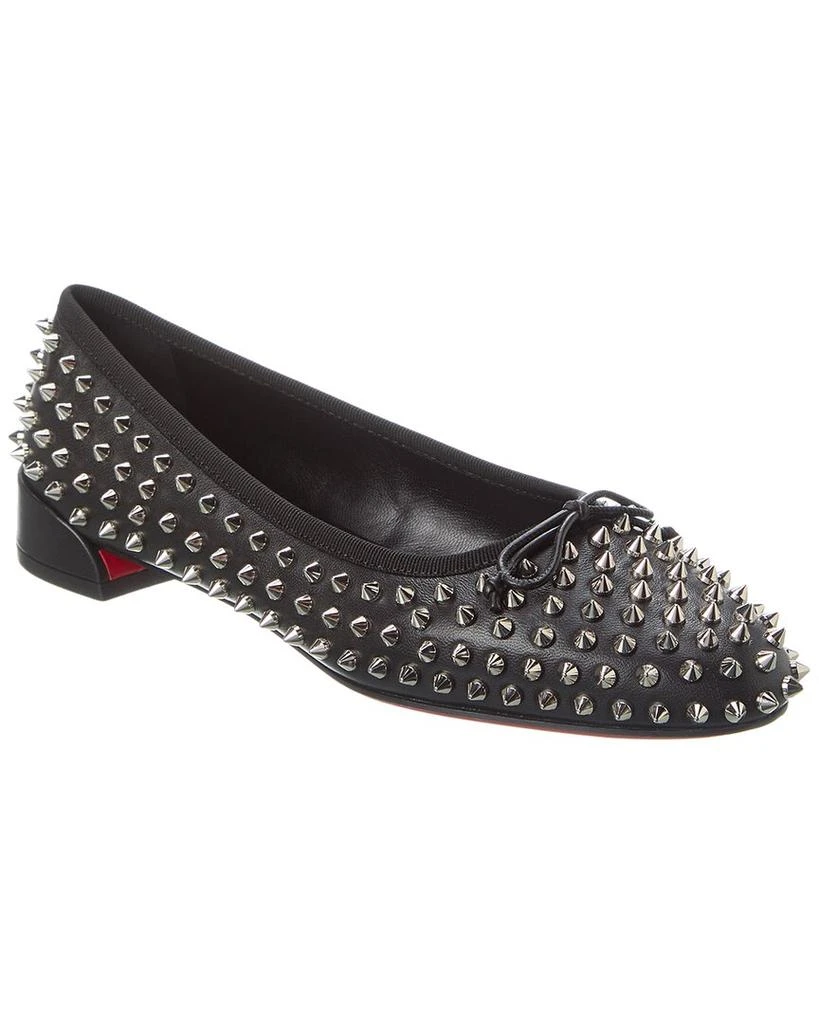 Christian Louboutin Sweetie Jane Spikes Leather Flat 1