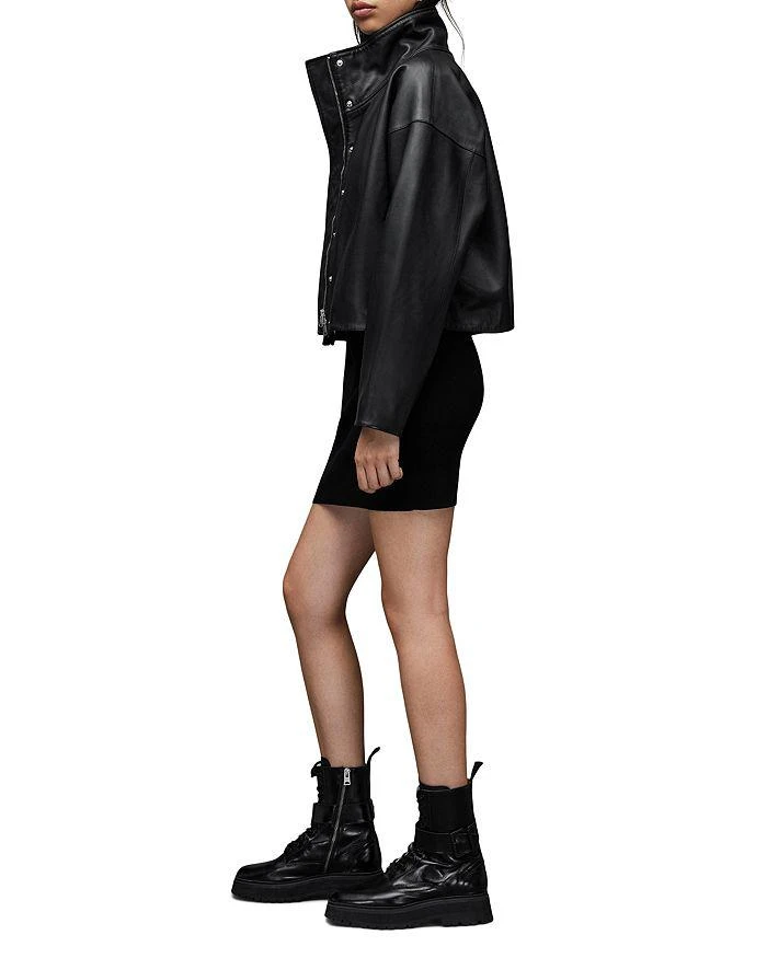 ALL SAINTS Ryder Leather Jacket 9