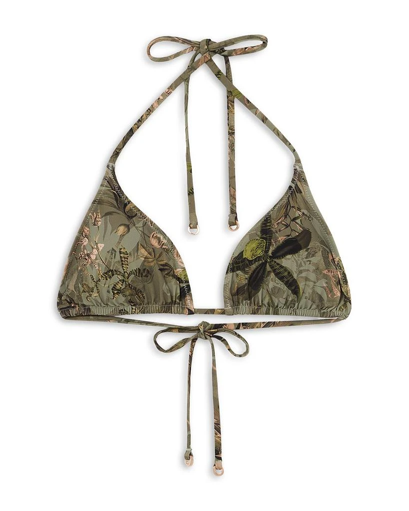 REISS NYBG Thia Floral Triangle Bikini Top 6