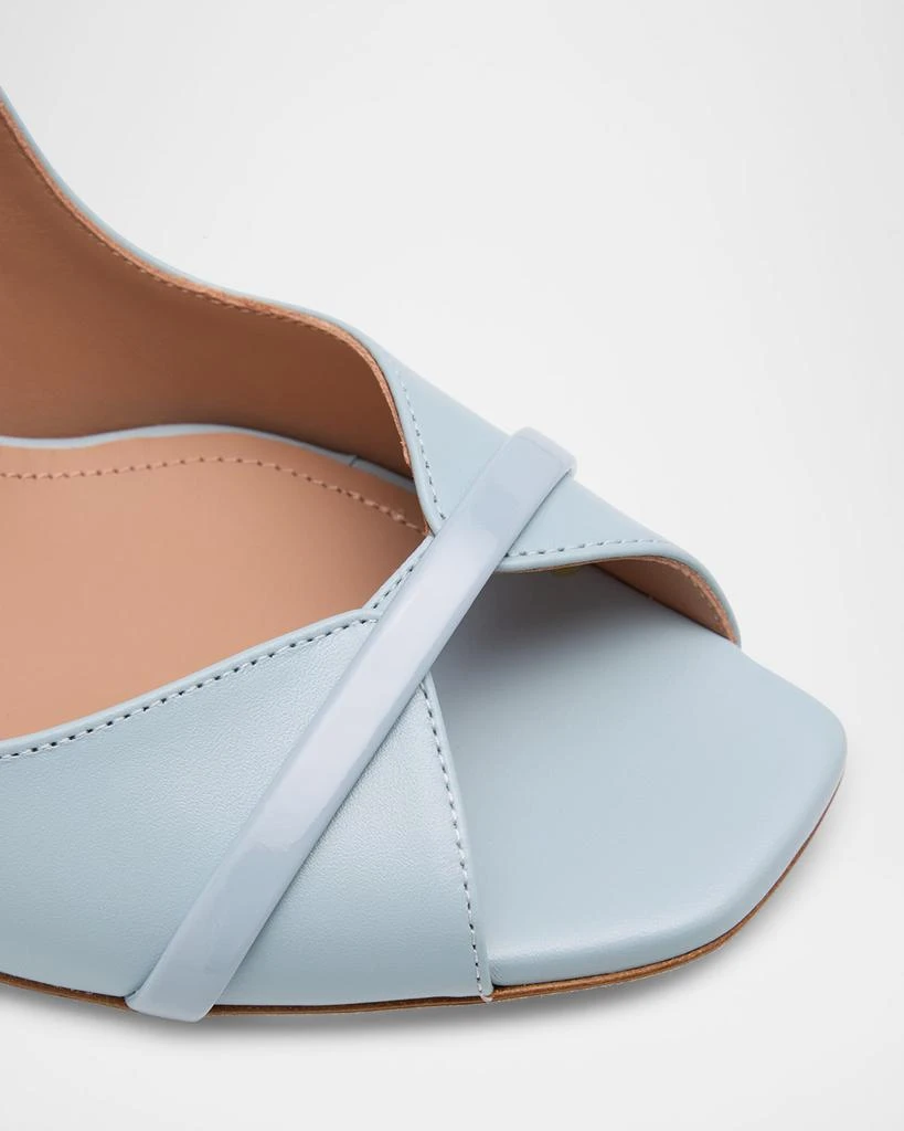 Malone Souliers Noah Leather Two-Band Mule Sandals 5