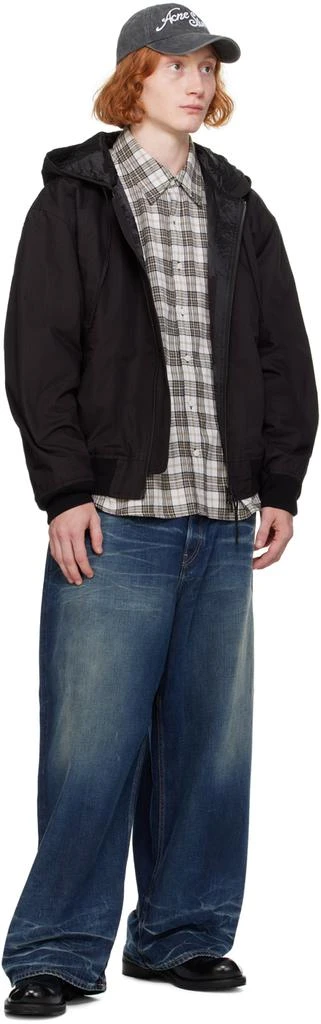 Acne Studios Black Drawstring Jacket 4