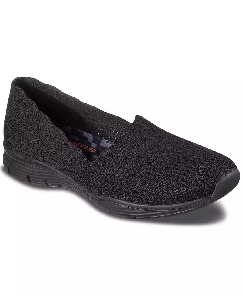 SKECHERS Wide Seager - Stat Slip-On Wide Width Casual Sneakers from Finish Line 1