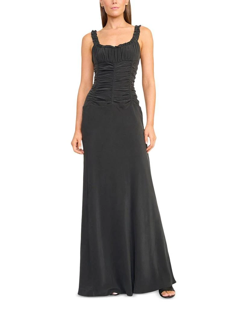 Staud Nic Silk Maxi Dress 1