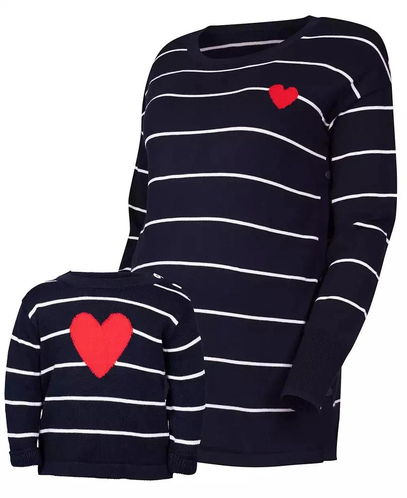 Seraphine Women's Maternity Mama Mini Nautical Cotton Sweaters 10