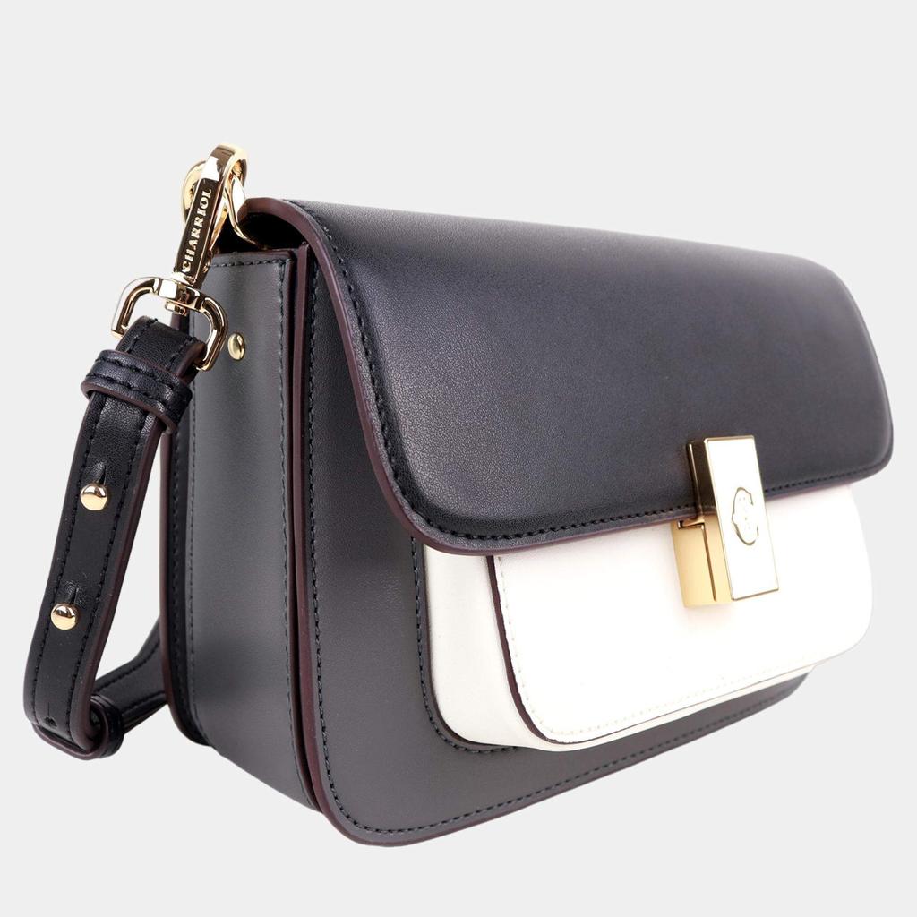 Charriol Charriol Black/Grey Leather LE REVE Crossbody