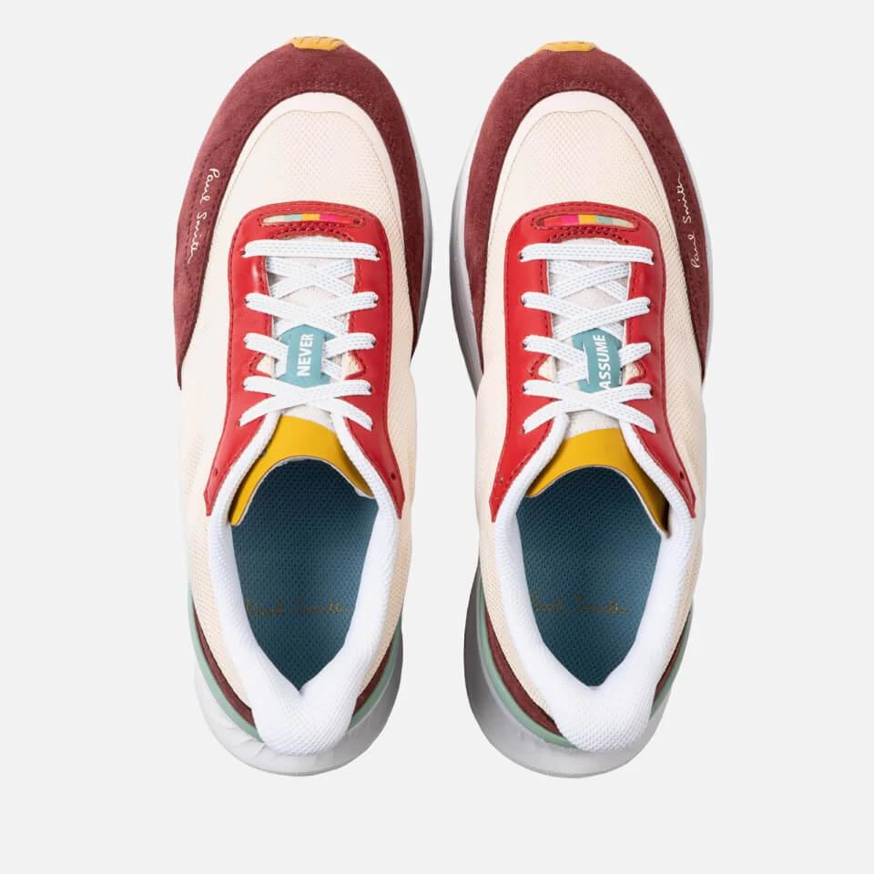 Paul Smith PAUL SMITH WOMEN'S NOVELLA NYLON AND LEATHER TRAINERS 4
